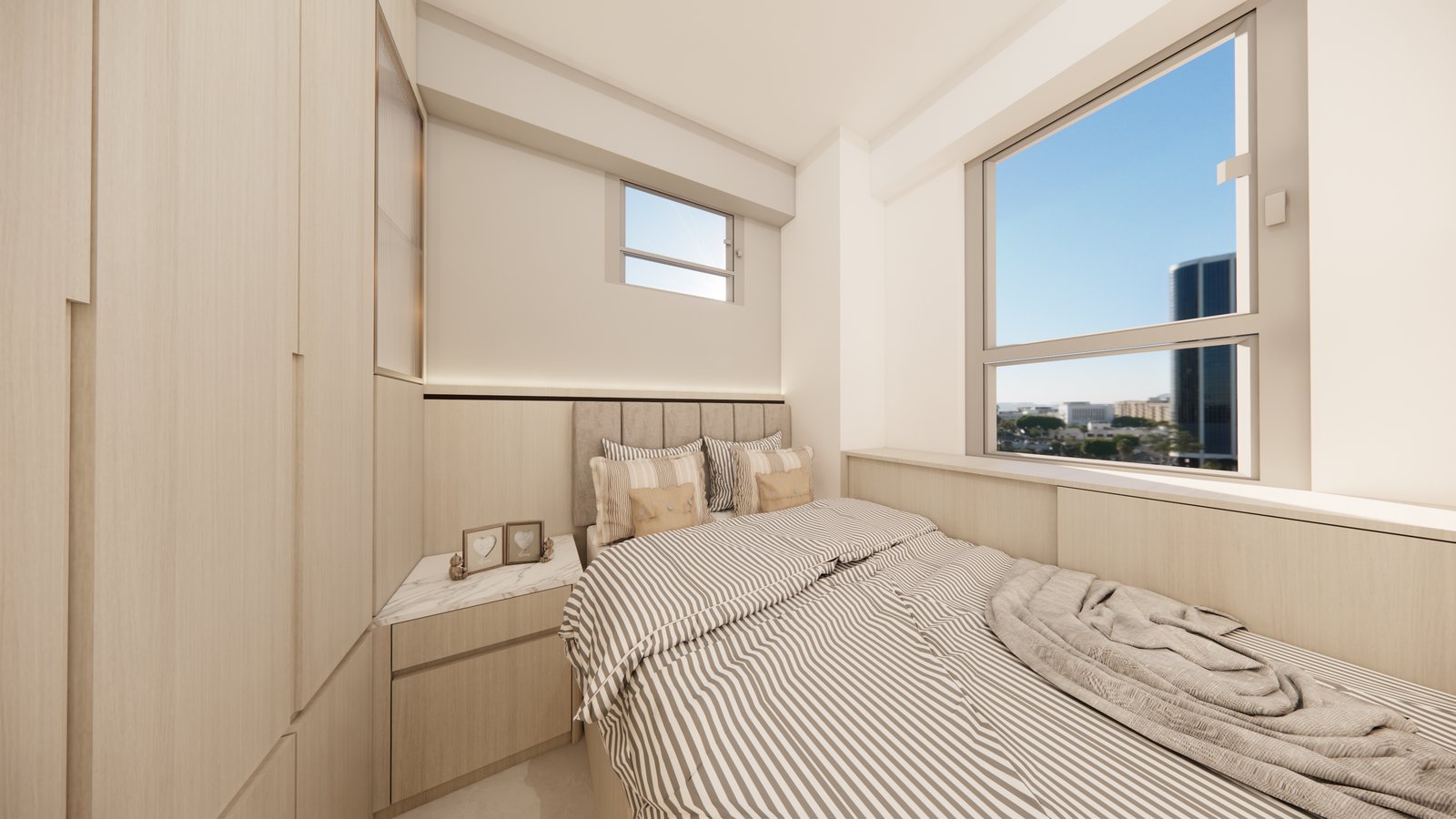 現代簡約 睡房 舒適設計
