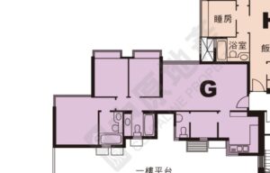 沙田帝堡城一座G室 873呎平面圖設計案例｜開發商原圖 vs AC 訂造方案