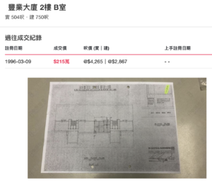 香港西環德輔道西347-349號豐業大廈 504呎平面圖設計案例｜開發商原圖 vs AC 訂造方案