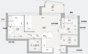 476呎兩房點裝？深水埗開放式廚房實戰｜Belgravia Place