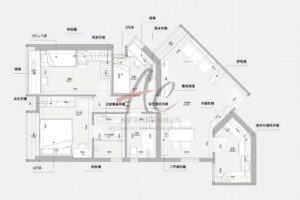 三房家俬案例分析｜觀塘 687呎（麗港城2期27座E室）
