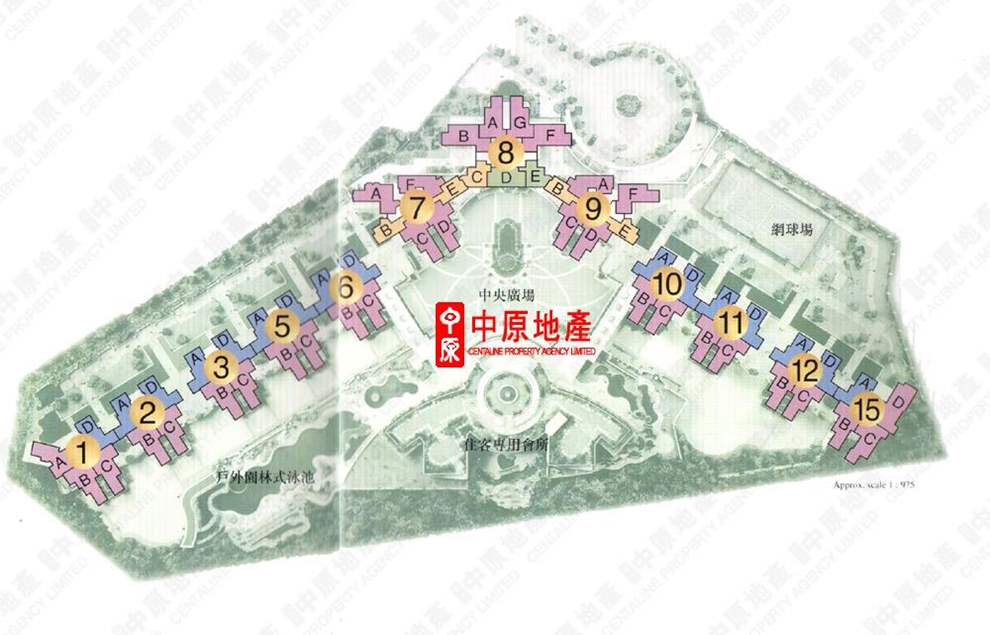 海日灣II 平面圖 戶型圖