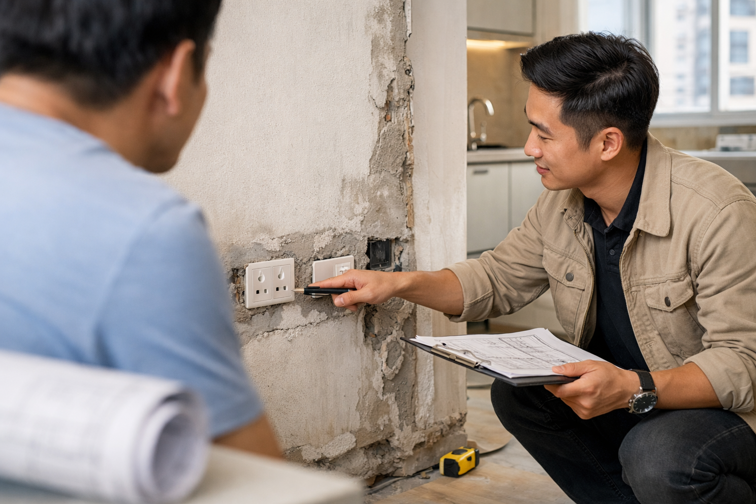 水電工程公司資格檢查與現場度尺