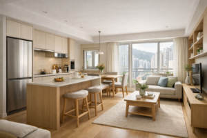 open kitchen design hong kong 開放式廚房攻略