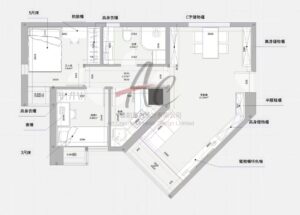 鰂魚涌兩房裝修｜家俬開發商原圖 vs AC 訂造（520呎 康怡花園07室）