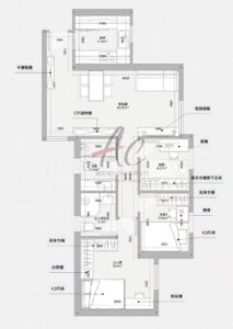 天水圍 650呎三房衣櫃設計｜報價與平面拆解（天富苑）