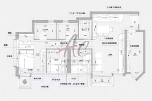 趟門點規劃？觀塘 828呎四房裝修案例｜觀塘凱匯1期1座7室