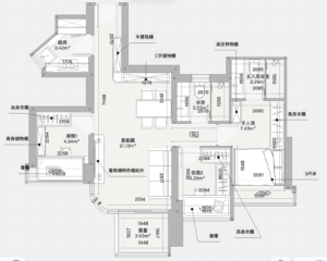 620呎三房點裝？將軍澳衣櫃實戰｜領凱10座RA室