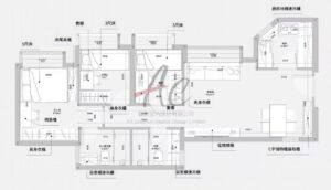 雙人床尺寸 + 衣櫃｜長沙灣 670呎三房改造實例（昇悅居8座10F）