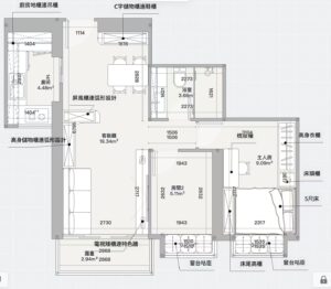 東涌衣櫃與廚櫃設計｜565呎兩房報價 + 平面圖拆解（映灣園9座F室）