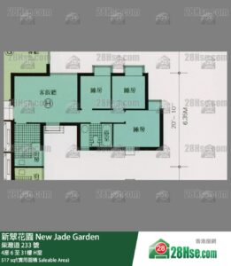 柴灣戶型防水工程實例｜報價 + 平面拆解（新翠花園）