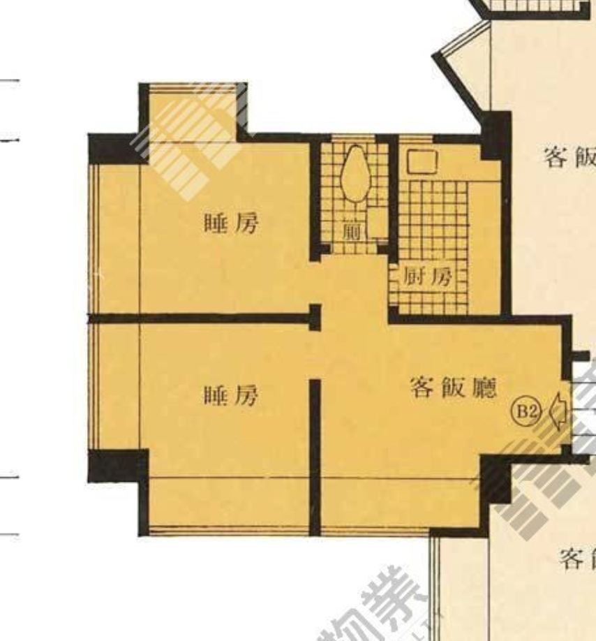 永寧大廈B座2D室開發商原圖