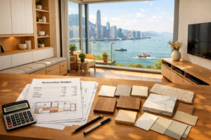 花語海 裝修預算：啟德海景一至三房點分配