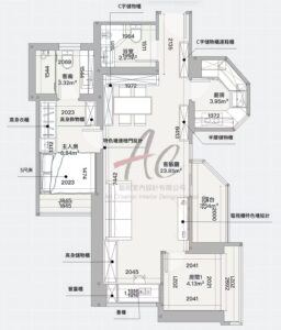 將軍澳領都664呎三房｜訂造傢俬與全屋翻新歷史報價提案